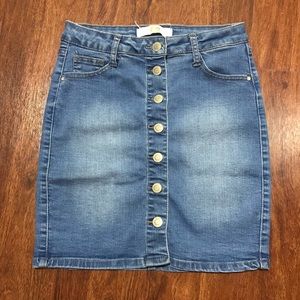 Denim Skirt